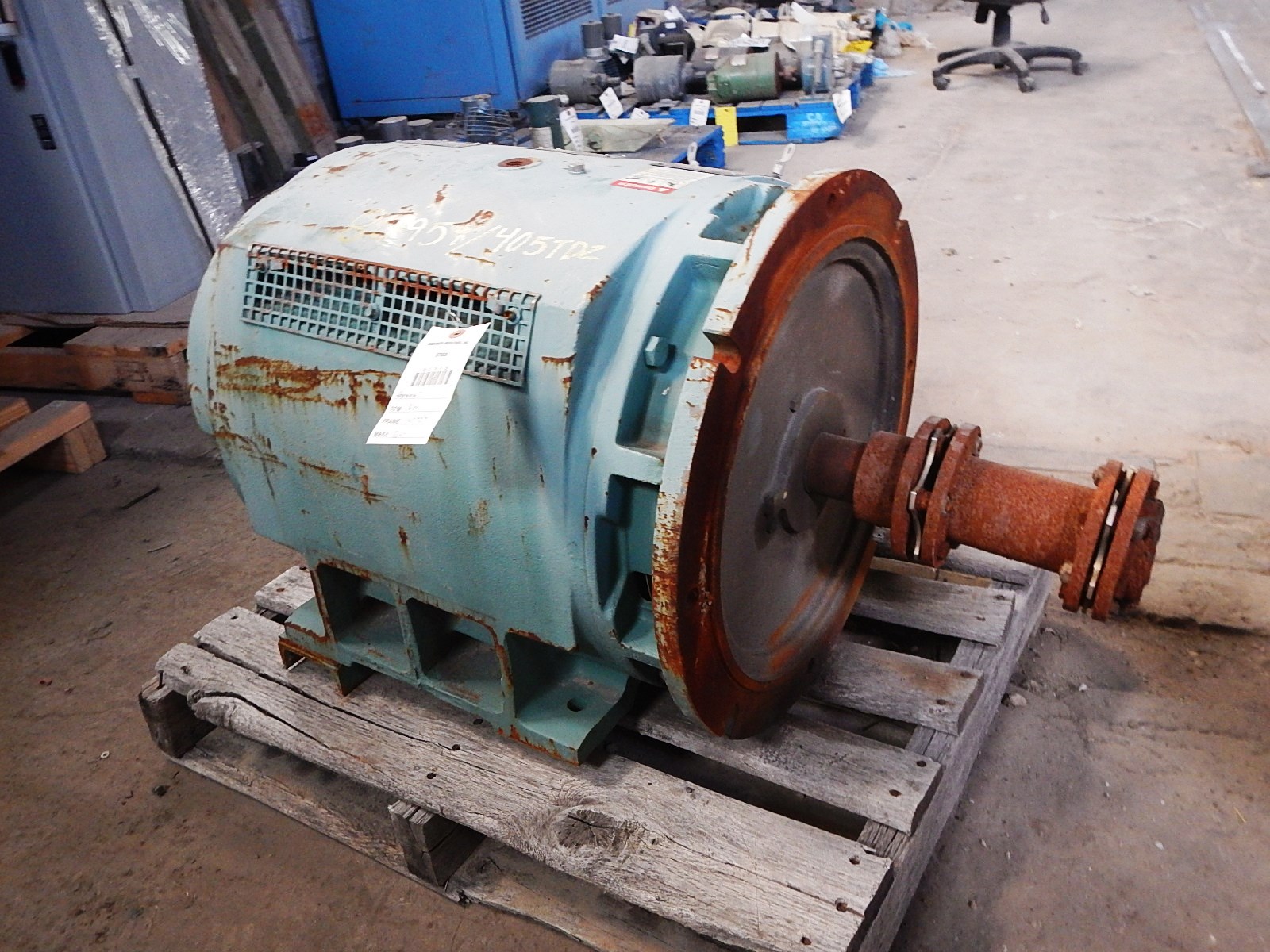 Toshiba 200 HP 3600 RPM 405TDZ Squirrel Cage Motors 80959